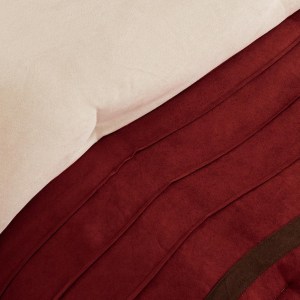 COSMO 7 darabos ágytakaró garnitúra - piros - queen