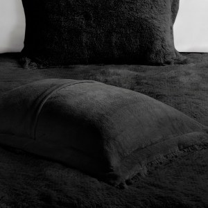 MIRA 3 darabos ágytakaró garnitúra - fekete - king